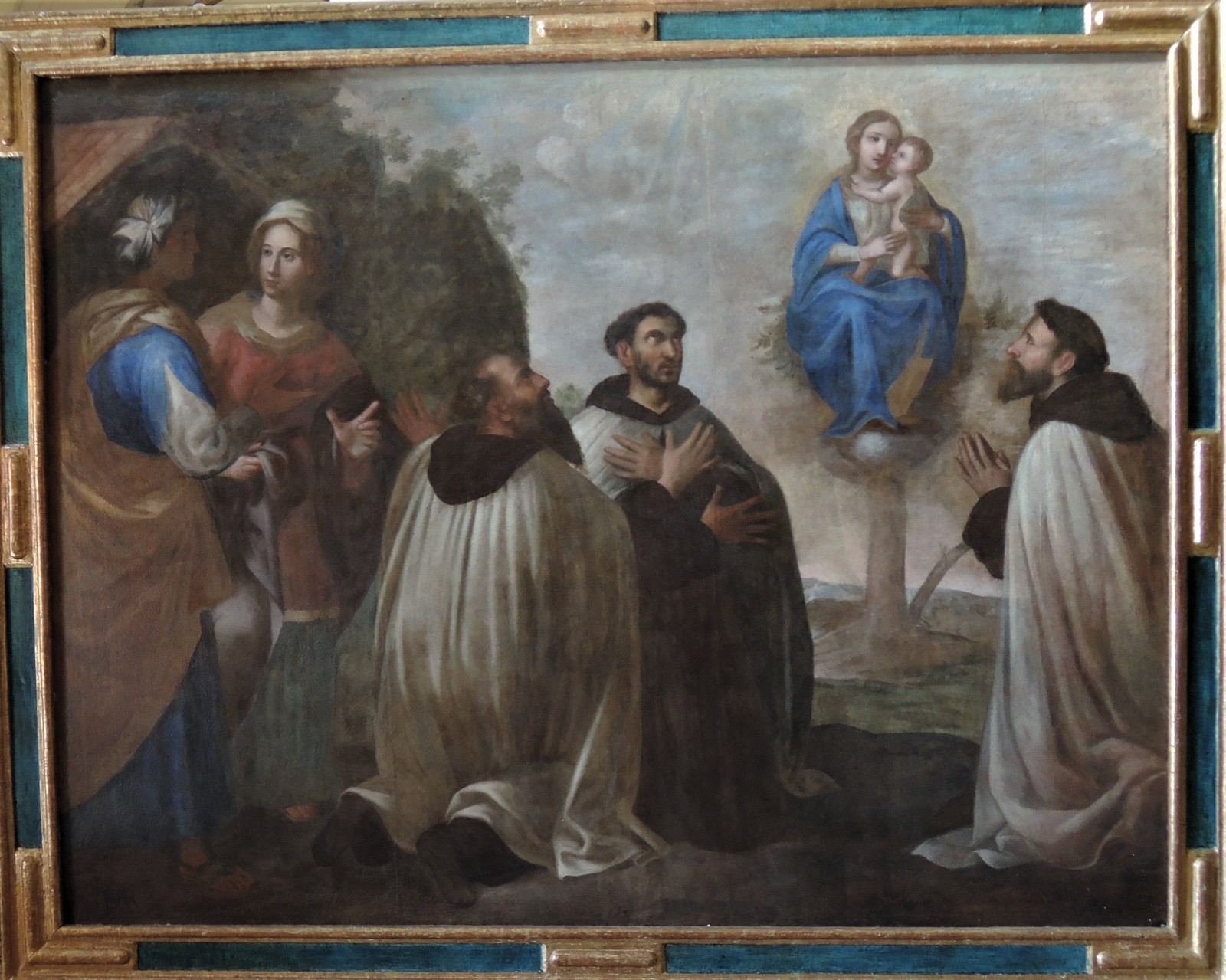 Madonna con Bambino e Santi Carmelitani
