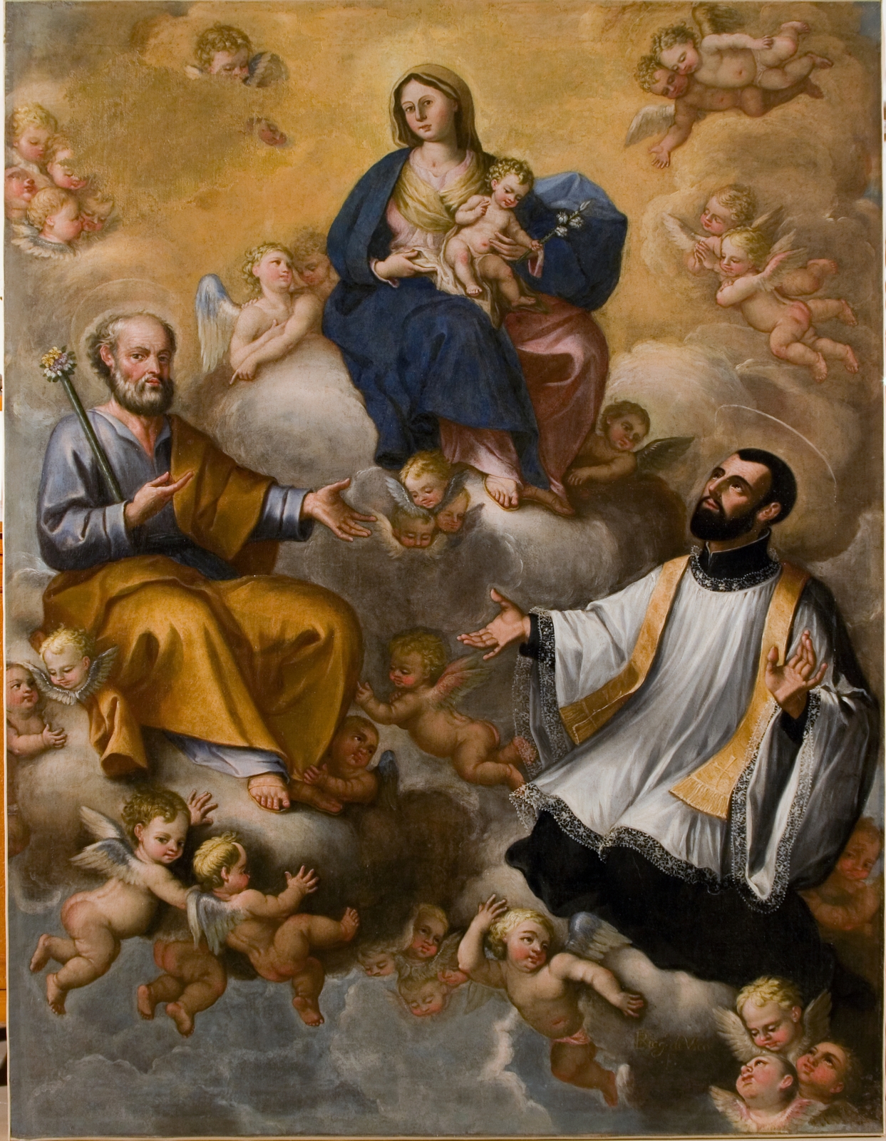 S. Gaetano è accolto nella S. Famiglia di Gesù